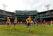 18 November 2018; Clare hurler Patrick O'Connor before the Aer Lingus Fenway Hurling Classic 2018 semi-final match between Clare and Cork at Fenway Park in Boston, MA, USA. Photo by Piaras Ó Mídheach/Sportsfile