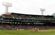 18 November 2018; A general view of action during the Aer Lingus Fenway Hurling Classic 2018 semi-final match between Clare and Cork at Fenway Park in Boston, MA, USA. Photo by Piaras Ó Mídheach/Sportsfile