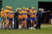 18 November 2018; Clare joint manager Gerry O'Connor on the sideline during the Aer Lingus Fenway Hurling Classic 2018 semi-final match between Clare and Cork at Fenway Park in Boston, MA, USA. Photo by Piaras Ó Mídheach/Sportsfile