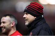 23 November 2018; Ulster head coach Dan McFarland prior to the Guinness PRO14 Round 9 match between Scarlets and Ulster at Parc Y Scarets in Llanelli, Wales. Photo by Chris Fairweather/Sportsfile