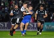23 November 2018; Hugo Keenan of Leinster in action against Hanno Dirksen of Ospreys during the Guinness PRO14 Round 9 match between Leinster and Ospreys at the RDS Arena in Dublin. Photo by Harry Murphy/Sportsfile
