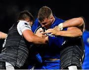 23 November 2018; Ross Molony of Leinster in action against Tom Botha, left, and Rhodri Jones of Ospreys during the Guinness PRO14 Round 9 match between Leinster and Ospreys at the RDS Arena in Dublin. Photo by Seb Daly/Sportsfile