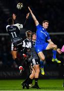 23 November 2018; Keelan Giles of Ospreys in action against Jack Kelly of Leinster during the Guinness PRO14 Round 9 match between Leinster and Ospreys at the RDS Arena in Dublin. Photo by Ramsey Cardy/Sportsfile