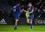23 November 2018; Mick Kearney and Ciarán Frawley of Leinster shake hands following the Guinness PRO14 Round 9 match between Leinster and Ospreys at the RDS Arena in Dublin. Photo by Harry Murphy/Sportsfile