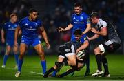 23 November 2018; Luke Morgan of Ospreys is tackled by Jimmy O'Brien of Leinster during the Guinness PRO14 Round 9 match between Leinster and Ospreys at the RDS Arena in Dublin. Photo by Ramsey Cardy/Sportsfile