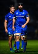 23 November 2018; Scott Fardy, right, and Scott Penny of Leinster during the Guinness PRO14 Round 9 match between Leinster and Ospreys at the RDS Arena in Dublin. Photo by Ramsey Cardy/Sportsfile