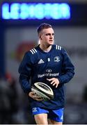 23 November 2018; Nick McCarthy of Leinster ahead of the Guinness PRO14 Round 9 match between Leinster and Ospreys at the RDS Arena in Dublin. Photo by Ramsey Cardy/Sportsfile