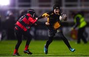 23 November 2018; Action from the Bank of Ireland Half-Time Minis between Tullamore RFC and Malahide RFC during the Guinness PRO14 Round 9 match between Leinster and Ospreys at the RDS Arena in Dublin. Photo by Ramsey Cardy/Sportsfile
