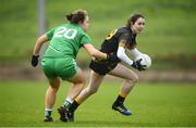 24 November 2018; Cathriona McConnell of Ulster in action against Amy Horan of Leinster during the Ladies Gaelic Annual Interprovincials at WIT Sports Campus in Waterford. Photo by David Fitzgerald/Sportsfile