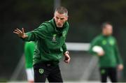 24 November 2018; Republic of Ireland U18's Manager Jim Crawford during the 2018 FAI Coach Education Conference at IT Carlow, in Carlow. Photo by Harry Murphy/Sportsfile