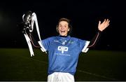 24 November 2018; Munster captain Briege Corkery celebrates with the cup following the Ladies Gaelic Annual Interprovincials at WIT Sports Campus, in Waterford. Photo by David Fitzgerald/Sportsfile