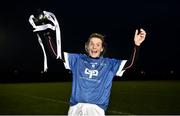 24 November 2018; Munster captain Briege Corkery celebrates with the cup following the Ladies Gaelic Annual Interprovincials at WIT Sports Campus, in Waterford. Photo by David Fitzgerald/Sportsfile