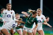 24 November 2018; Eimear Considine of Ireland is tackled by Sarah McKenna of England during the Women's International Rugby match between England and Ireland at Twickenham Stadium in London, England. Photo by Matt Impey/Sportsfile