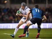24 November 2018; Will Hooley of USA in action against Darren Sweetnam of Ireland during the Guinness Series International match between Ireland and USA at the Aviva Stadium in Dublin. Photo by Seb Daly/Sportsfile