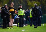 11 November 2018; Colm Cooper of Dr Crokes looks on from the sideline during the AIB Munster GAA Football Senior Club Championship semi-final match between Dr Crokes and St Finbarr's at Dr Crokes GAA, in Killarney, Co. Kerry. Photo by Piaras Ó Mídheach/Sportsfile