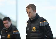 25 November 2018; Colm Cooper of Dr Crokes, right, makes his way back into the dressing room with team-mate Kieran O'Leary ahead of the AIB Munster GAA Football Senior Club Championship Final match between Dr. Crokes and St. Josephs Miltown Malbay at the Gaelic Grounds in Limerick. Photo by Eóin Noonan/Sportsfile