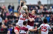 25 November 2018; Murtough Ware of Eire Og in action against Patrick Fox of Mullinalaghta St Columba's during the AIB Leinster GAA Football Senior Club Championship semi-final match between Mullinalaghta St. Columba's and Eire Og at Glennon Brothers Pearse Park in Longford. Photo by Matt Browne/Sportsfile