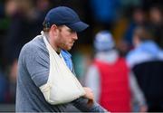 4 November 2018; An injured Shane Dowling of Na Piarsaigh after the game the AIB Munster GAA Hurling Senior Club Championship semi-final match between Na Piarsaigh and Clonoulty / Rossmore at the Gaelic Grounds in Limerick. Photo by Piaras Ó Mídheach/Sportsfile