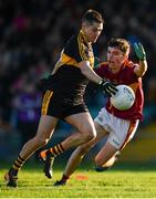 25 November 2018; Brian Looney of Dr Crokes in action against Jamesie O’Connor of St Joseph’s Miltown Malbay during the AIB Munster GAA Football Senior Club Championship Final match between Dr. Crokes and St. Josephs Miltown Malbay at the Gaelic Grounds in Limerick. Photo by Eóin Noonan/Sportsfile