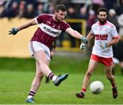 25 November 2018; James McGivney of Mullinalaghta St Columba's scores his side's first goal during the AIB Leinster GAA Football Senior Club Championship semi-final match between Mullinalaghta St. Columba's and Eire Og at Glennon Brothers Pearse Park in Longford. Photo by Matt Browne/Sportsfile