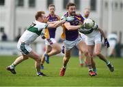 25 November 2018; Shane Horan of Kilmacud Crokes in action against Brian Glynn of Portlaoise during the AIB Leinster GAA Football Senior Club Championship semi-final match between Kilmacud Crokes and Portlaoise at Parnell Park in Dublin. Photo by Daire Brennan/Sportsfile