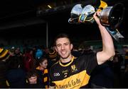 25 November 2018; John Payne of Dr Crokes lifting the cup following the AIB Munster GAA Football Senior Club Championship Final match between Dr. Crokes and St. Josephs Miltown Malbay at the Gaelic Grounds in Limerick. Photo by Eóin Noonan/Sportsfile