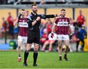 25 November 2018; Referee Anthony Nolan during the AIB Leinster GAA Football Senior Club Championship semi-final match between Mullinalaghta St. Columba's and Eire Og at Glennon Brothers Pearse Park in Longford. Photo by Matt Browne/Sportsfile