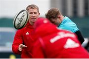 25 November 2018; Munster forwards coach Jerry Flannery during the warm-up prior to the Guinness Pro14 Round 9 game between Zebre Rugby Club and Munster Rugby at Stadio Lanfranchi in Parma, Italy. Photo by Roberto Bregani/Sportsfile