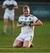 25 November 2018; A dejected Scott Lawless of Portlaoise after the AIB Leinster GAA Football Senior Club Championship semi-final match between Kilmacud Crokes and Portlaoise at Parnell Park in Dublin. Photo by Daire Brennan/Sportsfile