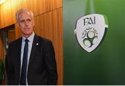25 November 2018; Newly appointed Republic of Ireland manager Mick McCarthy prior to a press conference at the Aviva Stadium in Dublin. Photo by Seb Daly/Sportsfile