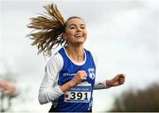 25 November 2018; Jodie McCann of Dublin City Harriers A.C. on her way to coming third in the Junior Women 4000m during the Irish Life Health National Senior & Junior Cross Country Championships at National Sports Campus in Abbottstown, Dublin. Photo by Harry Murphy/Sportsfile