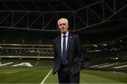 25 November 2018; Newly appointed Republic of Ireland manager Mick McCarthy following a press conference at the Aviva Stadium in Dublin. Photo by Stephen McCarthy/Sportsfile