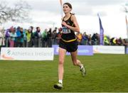 25 November 2018; Nikita Burke of Letterkenny A.C. Co. Donegal, competing in the Senior and U23 Women's 8,000m during the Irish Life Health National Senior & Junior Cross Country Championships at National Sports Campus in Abbottstown, Dublin. Photo by Harry Murphy/Sportsfile