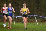 25 November 2018; Rachel Gibson of North Down AC Co. Down, right, competing in the Senior and U23 Women's 8,000m during the Irish Life Health National Senior & Junior Cross Country Championships at National Sports Campus in Abbottstown, Dublin. Photo by Harry Murphy/Sportsfile