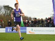 25 November 2018; Ryan Smith of Springwell Running Club Co. Derry, competing in the Boys U16 4,000m during the Irish Life Health National Senior & Junior Cross Country Championships at National Sports Campus in Abbottstown, Dublin. Photo by Harry Murphy/Sportsfile