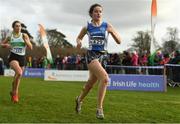 25 November 2018; Ruth Heery of Waterford A.C. Co. Waterford competing in the Girls U18/Junior 4000m during the Irish Life Health National Senior & Junior Cross Country Championships at National Sports Campus in Abbottstown, Dublin. Photo by Harry Murphy/Sportsfile