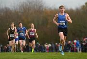 25 November 2018; Cian O'Boyle of Marian A.C. Co. Clare, competing in the Boys U16 4,000m during the Irish Life Health National Senior & Junior Cross Country Championships at National Sports Campus in Abbottstown, Dublin. Photo by Harry Murphy/Sportsfile