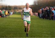 25 November 2018; Kevin Maunsell of Clonmel A.C. Co. Tipperary, competing in the Senior and U23 Men's 10,000m during the Irish Life Health National Senior & Junior Cross Country Championships at National Sports Campus in Abbottstown, Dublin. Photo by Harry Murphy/Sportsfile
