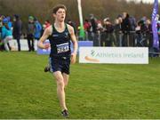25 November 2018; Eanna Moynihan O’Braidaigh of Templeogue A.C. Co. Dublin, competing in the Boys U16 4,000m during the Irish Life Health National Senior & Junior Cross Country Championships at National Sports Campus in Abbottstown, Dublin. Photo by Harry Murphy/Sportsfile