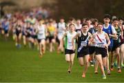 25 November 2018; Tadgh Connolly of St. Senans A.C. Co. Kilkenny, competing in the Boys U16 4,000m during the Irish Life Health National Senior & Junior Cross Country Championships at National Sports Campus in Abbottstown, Dublin. Photo by Harry Murphy/Sportsfile