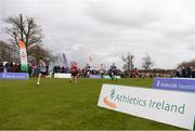 25 November 2018; A general view during the Boys U14 2,000m during the Irish Life Health National Senior & Junior Cross Country Championships at National Sports Campus in Abbottstown, Dublin. Photo by Harry Murphy/Sportsfile