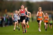 25 November 2018; Oisin Duffy of City of Derry A.C. Spartans Co. Derry, competing in the Boys U14 2,000m during the Irish Life Health National Senior & Junior Cross Country Championships at National Sports Campus in Abbottstown, Dublin. Photo by Harry Murphy/Sportsfile