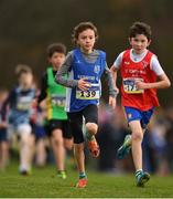 25 November 2018; Oisin Langford of Waterford A.C. Co. Waterford, competing in the Boys U12 2,000m during the Irish Life Health National Senior & Junior Cross Country Championships at National Sports Campus in Abbottstown, Dublin. Photo by Harry Murphy/Sportsfile