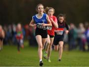 25 November 2018; Zoe Conway of Belgooly A.C. Co. Cork, competing in the Girls U14 2,000m during the Irish Life Health National Senior & Junior Cross Country Championships at National Sports Campus in Abbottstown, Dublin. Photo by Harry Murphy/Sportsfile