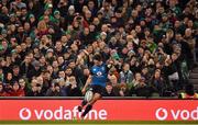 24 November 2018; Joey Carbery of Ireland during the Guinness Series International match between Ireland and USA at the Aviva Stadium in Dublin. Photo by Brendan Moran/Sportsfile