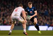 24 November 2018; Garry Ringrose of Ireland in action against John Quill of USA during the Guinness Series International match between Ireland and USA at the Aviva Stadium in Dublin. Photo by Brendan Moran/Sportsfile