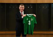 26 November 2018; Newly appointed Republic of Ireland U21 manager Stephen Kenny ahead of a press conference at Aviva Stadium in Dublin. Photo by Stephen McCarthy/Sportsfile