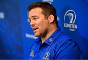 26 November 2018; Scrum coach John Fogarty during a Leinster Rugby press conference at Leinster Rugby Headquarters in UCD, Dublin. Photo by Ramsey Cardy/Sportsfile
