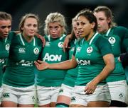 24 November 2018; Sene Naoupu of Ireland, centre, with her team-mates after the Women's International Rugby match between England and Ireland at Twickenham Stadium in London, England. Photo by Matt Impey/Sportsfile