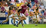 8 July 2018; Adrian Tuohey of Galway in action against Ger Aylward of Kilkenny during the Leinster GAA Hurling Senior Championship Final Replay match between Kilkenny and Galway at Semple Stadium in Thurles, Co Tipperary. Photo by Brendan Moran/Sportsfile